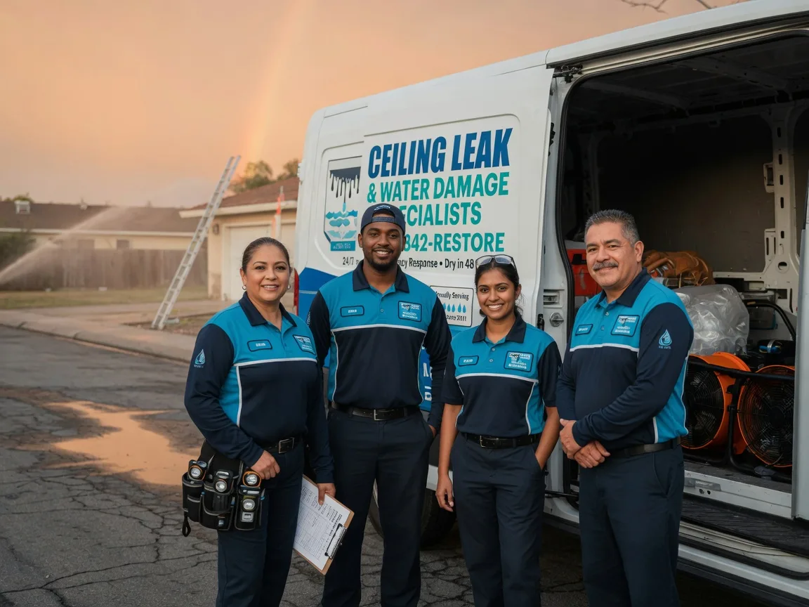 Ceiling Leak Cleanup company in Vian, OK